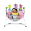 Bright Starts Rezgő Pihenőszék Pink Paradise™ - Lányos, Nyugtató Babaszék Újszülött Kortól 9kg-ig