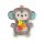 Bright Starts Vizes Játszószőnyeg Hungry Monkey™ 41x35cm - Pocaktorna, Szenzoros Fejlesztés Újszülött Kortól