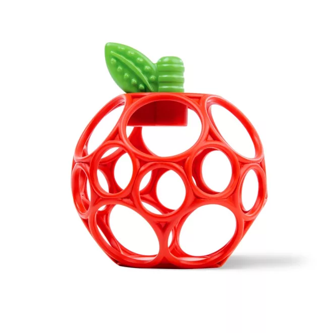 Baby Einstein Oball My Own™ Easy Grasp Alma 10cm Csörgő és Rágóka Játék Újszülött Kortól