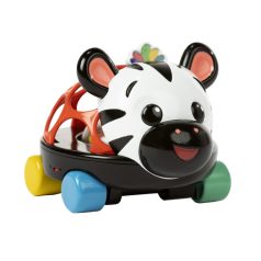   Baby Einstein Oball Curious Car Zebra Autó és Csörgő 2in1 Babajáték 3 Hónapos Kortól