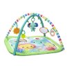 Bright Starts Játszószőnyeg Játékhíddal Wild Wiggles - Színes, Fejlesztő Aktivitás Játéktér Újszülött Kortól