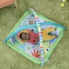 Bright Starts Játszószőnyeg Játékhíddal Wild Wiggles - Színes, Fejlesztő Aktivitás Játéktér Újszülött Kortól