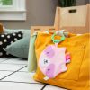 Ingenuity Crinklet™ Mosómedve Deni Érzékszervi Játék C-Gyűrűn Újszülött Kortól - BPA-Mentes, Szatén Szalagokkal