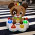 Baby Einstein Drum & Learn Dean Zenélő Fejlesztő Baba Játék - Interaktív Dob Fényekkel és Hangokkal, 6 Hónapos Kortól