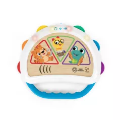   Baby Einstein Hape Tap & Shake Magic Touch Zenélő Tamburin - Interaktív Baba Játék 6 Hónapos Kortól, Zenei Készségfejlesztésre