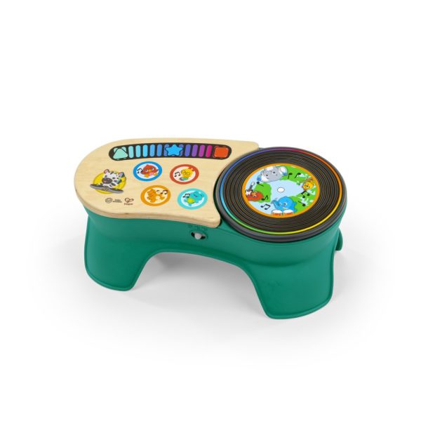 Baby Einstein DJ Discovery Magic Touch Hape Fa Zenélő Gramofón Készségfejlesztő Játék 6 Hónapos Kortól