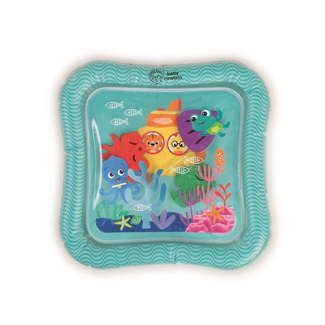 Baby Einstein Sensory Splash Vizes Alátét 40x40cm Készségfejlesztő Játszószőnyeg 0+ Hónapos Kortól