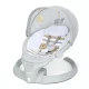 Ingenuity InLighten Bounce & Sway Pebble Shore Babahinta Bluetooth Zenével és Rezgéssel, Újszülött Kortól