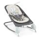 Ingenuity Happy Belly™ Rock-to-Bounce Parker™ Rezgő Masszázs Pihenőszék Dallamokkal Újszülött Kortól - 2 az 1-ben Hintázó és Rugózó Üzemmód, 20 Dallam és Természetes Hang, 5 Pontos Biztonsági Öv, 9kg Súlyhatárig