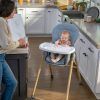 Ingenuity Proper Positioner™ Chambray Etetőszék Deluxe 7in1 Újszülött Kortól - Prémium Kényelem, 23kg Súlyhatárig Átalakítható