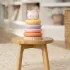 Ingenuity Érzékszervi Piramis Építőjáték Nally™ 6 Hónapos Kortól - Érzékszervi Fejlesztéshez Bababarát Felfedezéshez