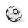 Baby Einstein Oball Rattle Goals™ Black & White 10cm Csörgő és Rágóka Játék Újszülött Kortól