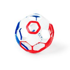   Baby Einstein Oball Rattle Goals™ Red-White-Blue 10cm Csörgő és Rágóka Játék Újszülött Kortól