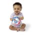 Baby Einstein Oball Rattle Goals™ Red-White-Blue 10cm Csörgő és Rágóka Játék Újszülött Kortól