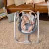 Ingenuity Swing 'n Go™ Chambray Átalakítható Hinta Dallamokkal Újszülött Kortól - Hordozható Kivitel, 5 Hintázási Sebesség, 9kg Súlyhatárig