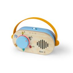   Baby Einstein Hape Discovery Radio Zenélő Baba Játék - Interaktív Rádió Fényekkel és Hangokkal, 6 Hónapos Kortól