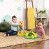 Bright Starts Poppin' Ball Frog™ Interaktív Játék 6 Hónapos Kortól - Labdapattogtató Béka Babajáték, Zenével és Fényekkel, Mozgásra Ösztönöz