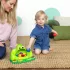 Bright Starts Poppin' Ball Frog™ Interaktív Játék 6 Hónapos Kortól - Labdapattogtató Béka Babajáték, Zenével és Fényekkel, Mozgásra Ösztönöz