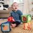 Baby Einstein Textil Játék Kockák Ábécé Alpha Stacks™ 4db 3 Hónapos Kortól - Készségfejlesztő Játékhoz Vidám Babás Felfedezéshez