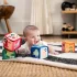 Baby Einstein Textil Játék Kockák Ábécé Alpha Stacks™ 4db 3 Hónapos Kortól - Készségfejlesztő Játékhoz Vidám Babás Felfedezéshez