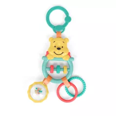   Bright Starts Winnie the Pooh Busy Bear Akasztható Foglalkoztató Játék, Újszülött Kortól
