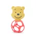 Bright Starts Micimackó Hunny & Shake Rágóka Csörgővel 2db-os Készlet Újszülött Kortól - Puha BPA-mentes Babarágóka