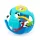 Baby Einstein Játék Érzékelő Labda Rágókával Rattle & Sense™ 3 Hónapos Kortól - Érzékszervi Fejlesztéshez Bababarát Felfedezéshez