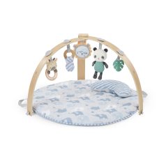   Ingenuity Elephant March Kétoldalas Játszószőnyeg Újszülött Kortól - Puha, Fejlesztő és Könnyen Tisztítható Baba Játszószőnyeg 0m+