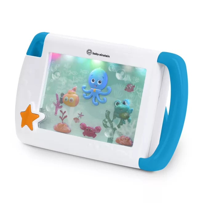 Baby Einstein On-the-Go Sea Dreams Hordozható Zenélő Megnyugtató Játék, Kék, Újszülött Kortól