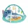 Disney Baby Stitch Party Paradise Játszószőnyeg Érzékszervi Játékokkal, Újszülött Kortól