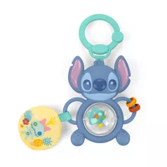   Bright Starts Disney Stitch Tummy Tumble Szenzoros Függő Játék C-Gyűrűvel Újszülött Kortól