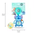 Bright Starts Disney Stitch Tummy Tumble Szenzoros Függő Játék C-Gyűrűvel Újszülött Kortól