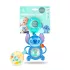 Bright Starts Disney Stitch Tummy Tumble Szenzoros Függő Játék C-Gyűrűvel Újszülött Kortól