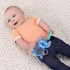 Bright Starts Disney Stitch Tummy Tumble Szenzoros Függő Játék C-Gyűrűvel Újszülött Kortól