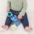 Bright Starts Disney Stitch Tummy Tumble Szenzoros Függő Játék C-Gyűrűvel Újszülött Kortól