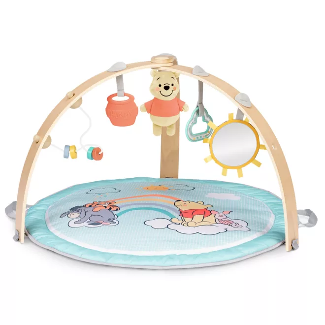 Disney Baby Winnie the Pooh Hunny Hangout Játszószőnyeg Játékhíddal, Újszülött Kortól