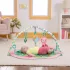 Bright Starts POP 'N Wiggle Rosy Rainforest Játszószőnyeg Játékhíddal, Újszülött Kortól