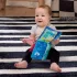 Baby Einstein Ocean Opposites Puha Foglalkoztató Könyv Tengeri Mintákkal, Újszülött Kortól