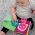 Baby Einstein Ocean Opposites Puha Foglalkoztató Könyv Tengeri Mintákkal, Újszülött Kortól