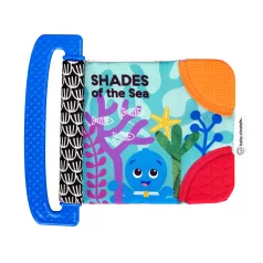  Baby Einstein Shades of the Sea Puha Babakönyv Rágókasarkokkal, Újszülött Kortól