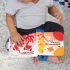 Baby Einstein Shades of the Sea Puha Babakönyv Rágókasarkokkal, Újszülött Kortól