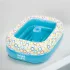 Bright Starts Bathe & Giggle Felfújható Babakád és Labdamedence 2 az 1-ben, 6 Hónapos Kortól