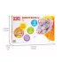 Bright Starts Confetti Rainbow Babapihenő Levehető Játékhíddal, Újszülött Kortól