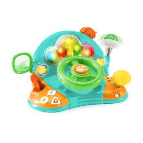   Bright Starts Zenélő Kormánykerék Játék Lights & Colors Driver™ - Interaktív, Fény- és Hanghatásokkal, Fejlesztő Játék 6 Hónapos Kortól