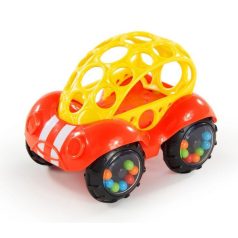  Baby Einstein Oball Rattle and Roll Car Autó Gyerekjáték Piros 3 Hónapos Kortól