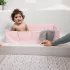 Ingenuity TuckAway Összecsukható Utazókád Lefolyószeleppel, Rózsaszín, 12 Hónapos Kortól