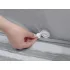 Ingenuity TuckAway Összecsukható Utazókád Lefolyószeleppel, Szürke, 12 Hónapos Kortól