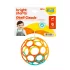 Oball Classic Rugalmas Babalabda Könnyű Fogással, Narancssárga-Türkiz, 10cm, Újszülött Kortól