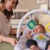 Baby Einstein Dean's Discovery Spot™ Zenei Rezgő Pihenőszék Újszülött Kortól 9kg-ig - Nyugtató Rezgéssel, Zenékkel és Játékíves Fejlesztéssel