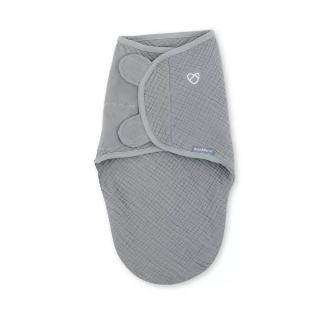 Ingenuity Pólya SwaddleMe™ Muszlin Pólyazsák Granbite 1.5 TOG 0-3 Hónapos Babáknak - Puha, Lélegző, Biztonságos Alváshoz